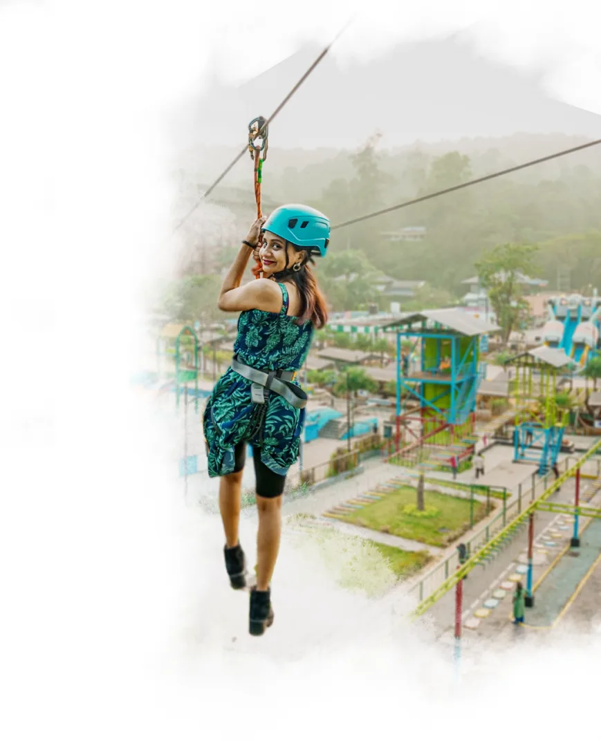 Teenzania Adventure Park Lakkidi — Adventure park in Vythiri and Lakkidi